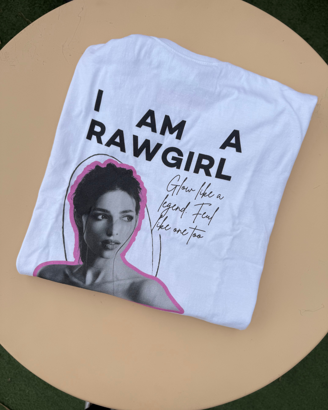 “I Am a RawGirl” Slim Fit Tee