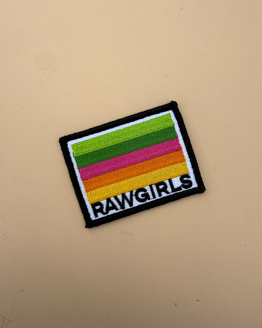RawGirls Retro Logo Patch