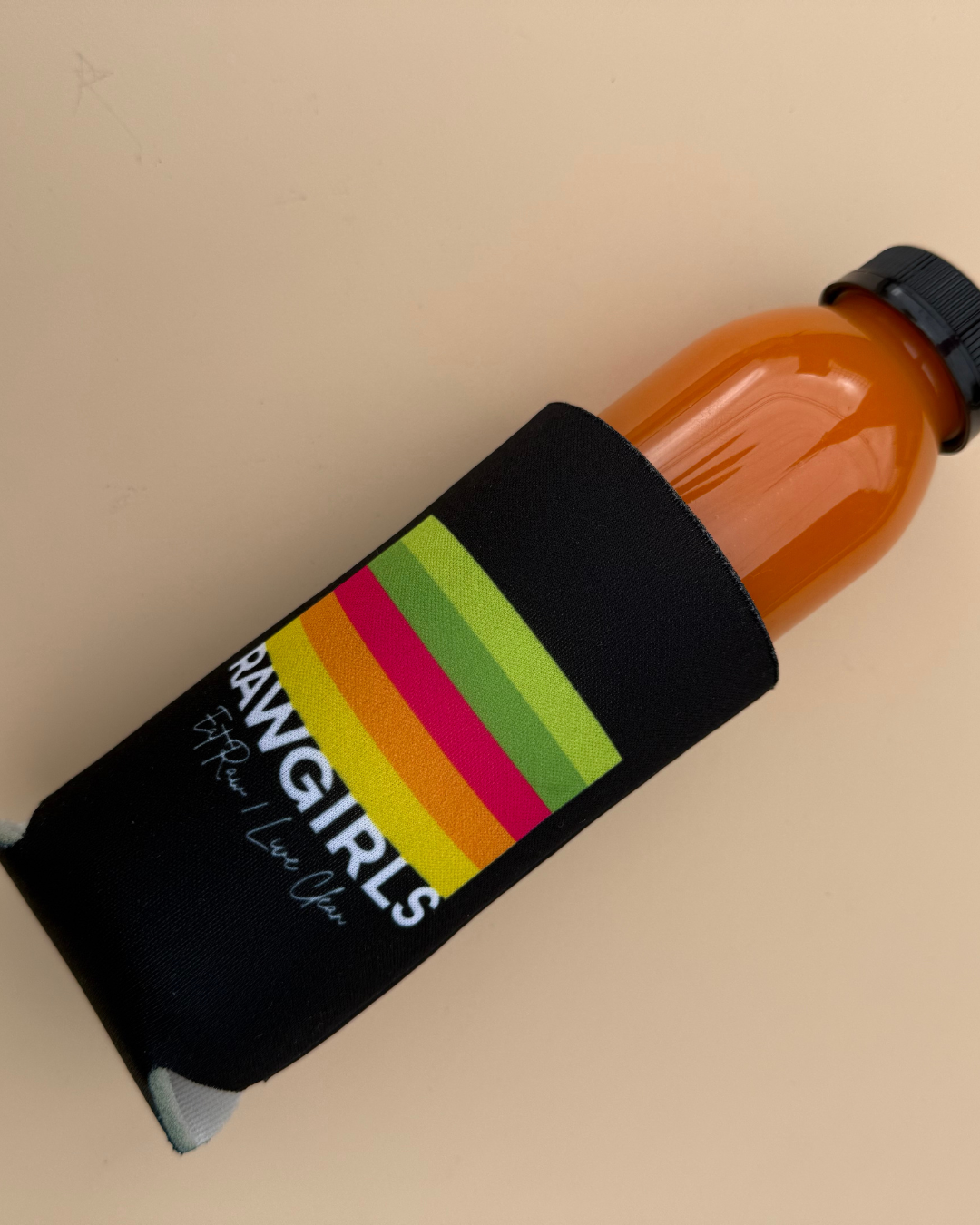 RawGirls Juice Koozie