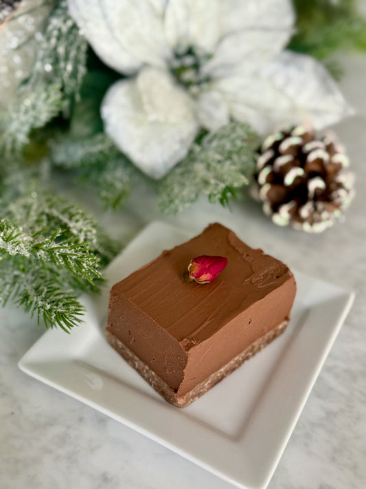 Dark Chocolate Salted cream Tart